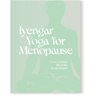 Iyengar Yoga Books – Iyengar Yoga for Menopause by Rita Keller